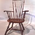 Rare Comb Back Windsor Arm Chair