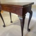 Rare Mahogany Chippendale Card Table