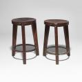 Pair of Teak Stools by Pierre Jeanneret (SOLD)