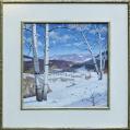 Oil on Canvas Entitled "Mountain Village" by Carl Lawless Oil on Canvas Entitled "Mountain Village" by Carl Lawless