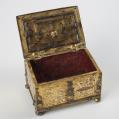 Engraved Miniature Brass Casket by Micheal Mann (SOLD)