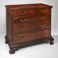 Walnut Chippendale Low Chest (SOLD)