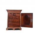 Important Walnut Queen Anne Spice Box (SOLD)