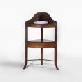 Rare American Mahogany Hepplewhite Corner Washstand Rare American Mahogany Hepplewhite Corner Washstand