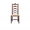 Early Maple Five Slat Ladderback Chair 