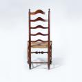 Early Maple Five Slat Ladderback Chair 