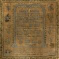 Adeline Bradley&#039;s Sampler (SOLD)