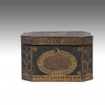 Beautiful Rolled Paper Tea Caddy 