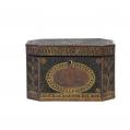 Beautiful Rolled Paper Tea Caddy 