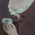 Portrait of Elizabeth Van Dyck Vosburg by Pieter Vanderlyn (The Gansevoort Limner)