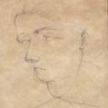 Portrait by Arshile Gorky Portrait by Arshile Gorky