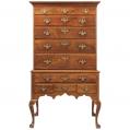 Walnut Queen Anne Highboy