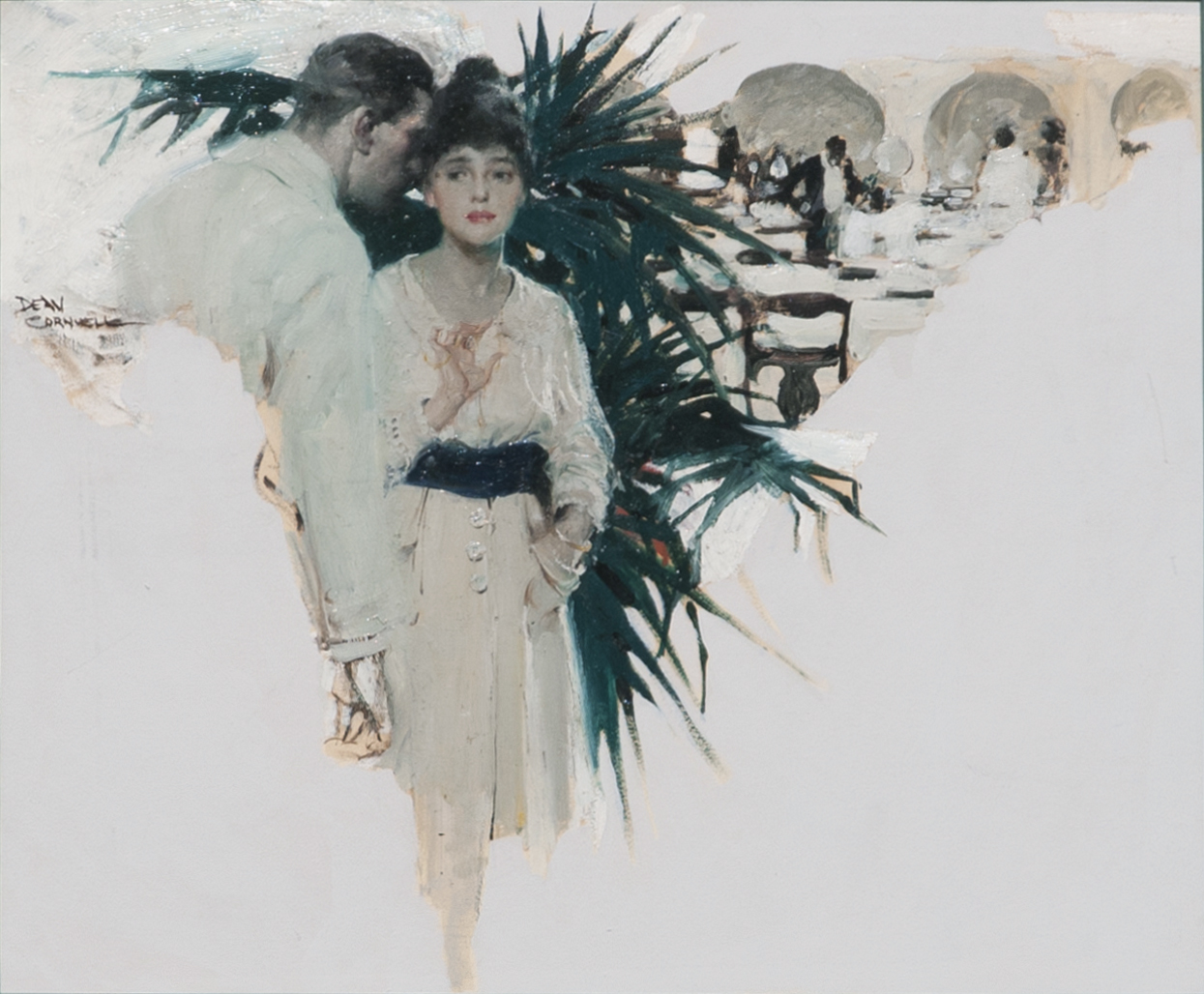Mixed Media on Paper Illustration by Dean Cornwell (SOLD